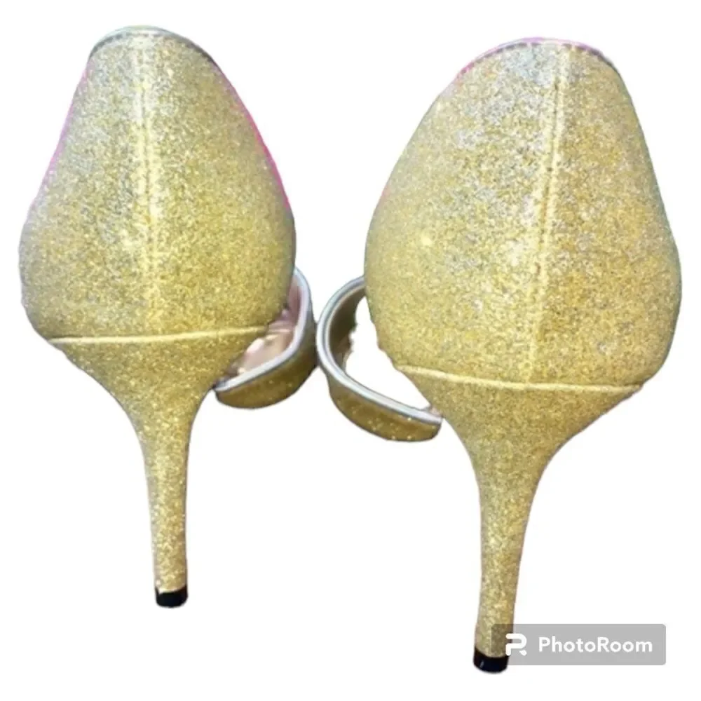 Nina glitter heels preloved